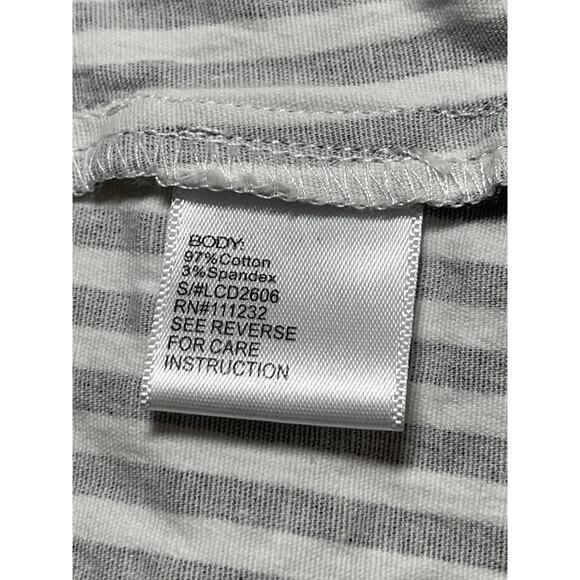 Lucca Black White Striped Sleeveless Cami Camisole Mini Tank A-Line Dress Sz XS - Picture 4 of 4